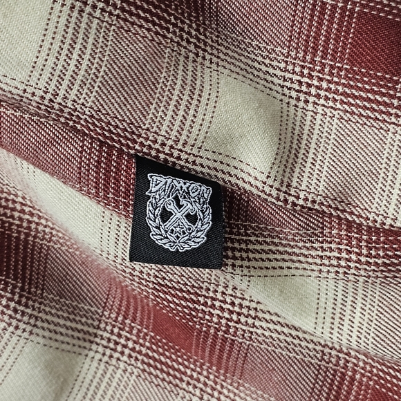 DIXXON Women's Petaluma Sherpa Jacket Oversized Small Button Down Red - Picture 13 of 14